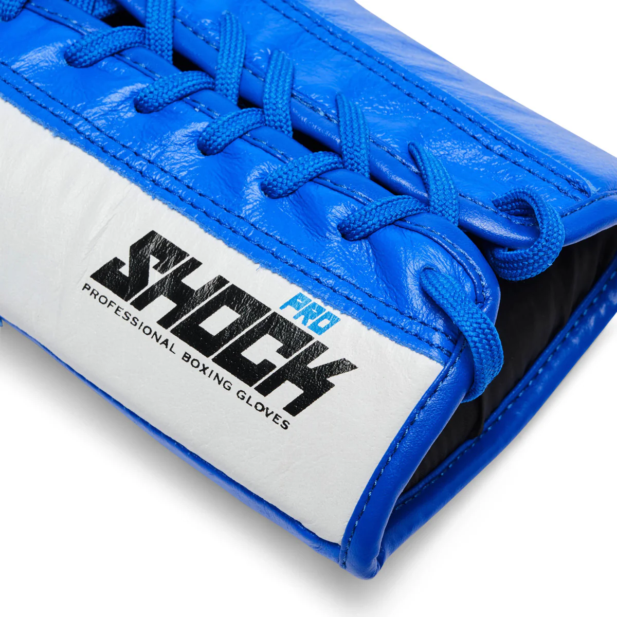 Rękawice bokserskie Leone Shock Pro z Sznurówki GN057L Niebieski  - Image 6