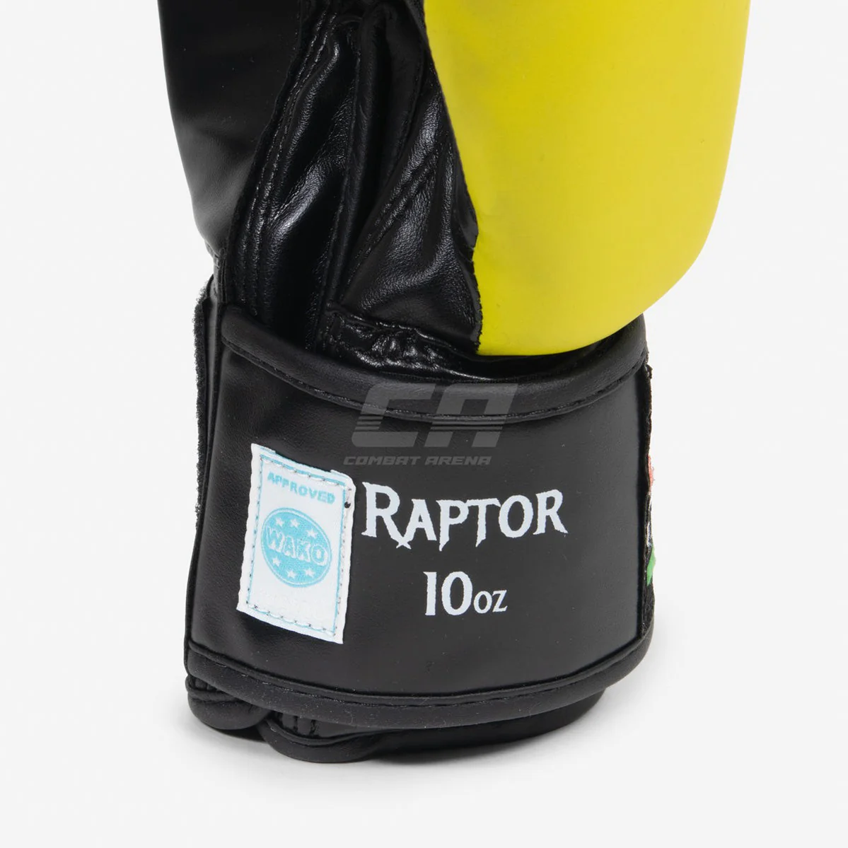 Rękawice bokserskie Raptor SAP WAKO Czarny-żółty  - Image 8
