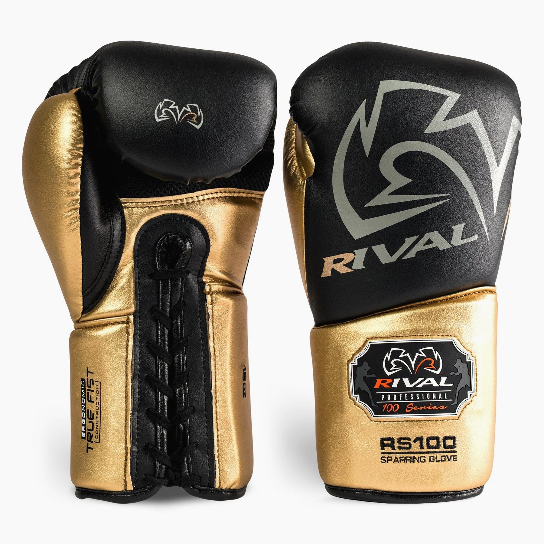 Rękawice bokserskie Rival Profesjonalny Sparring RS100 z Sznurówki  - Image 10