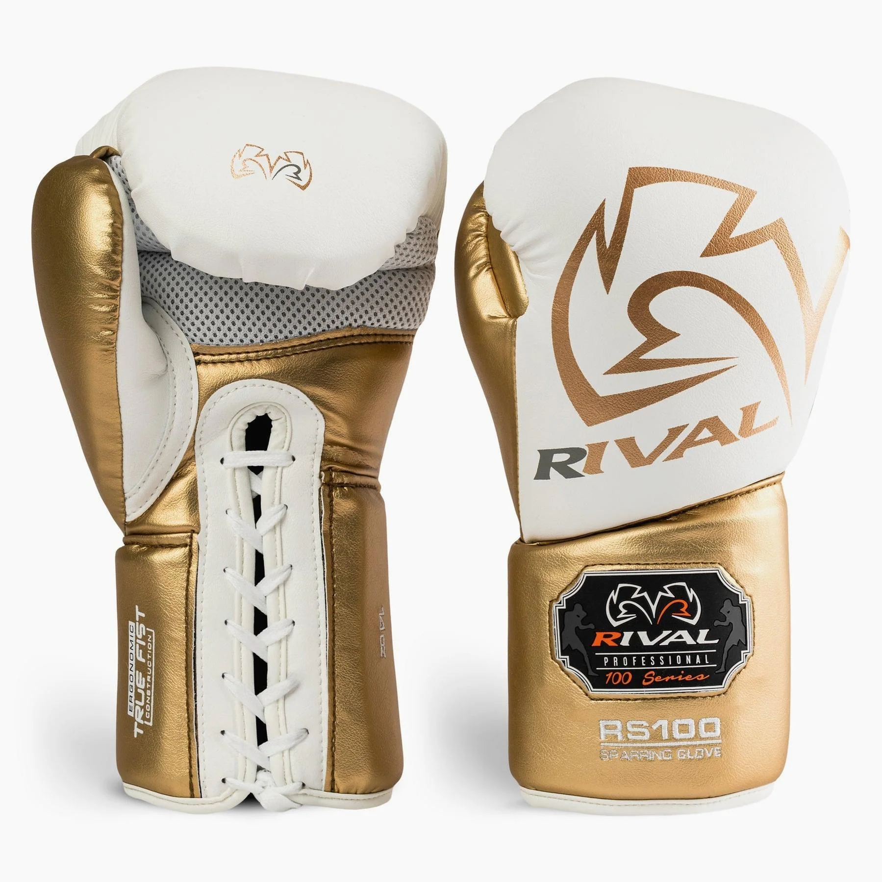 Rękawice bokserskie Rival Profesjonalny Sparring RS100 z Sznurówki  - Image 2