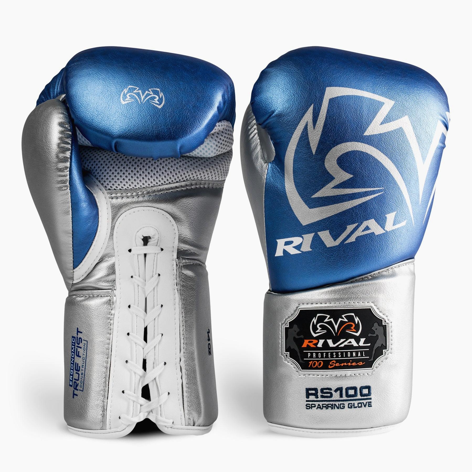 Rękawice bokserskie Rival Profesjonalny Sparring RS100 z Sznurówki  - Image 6