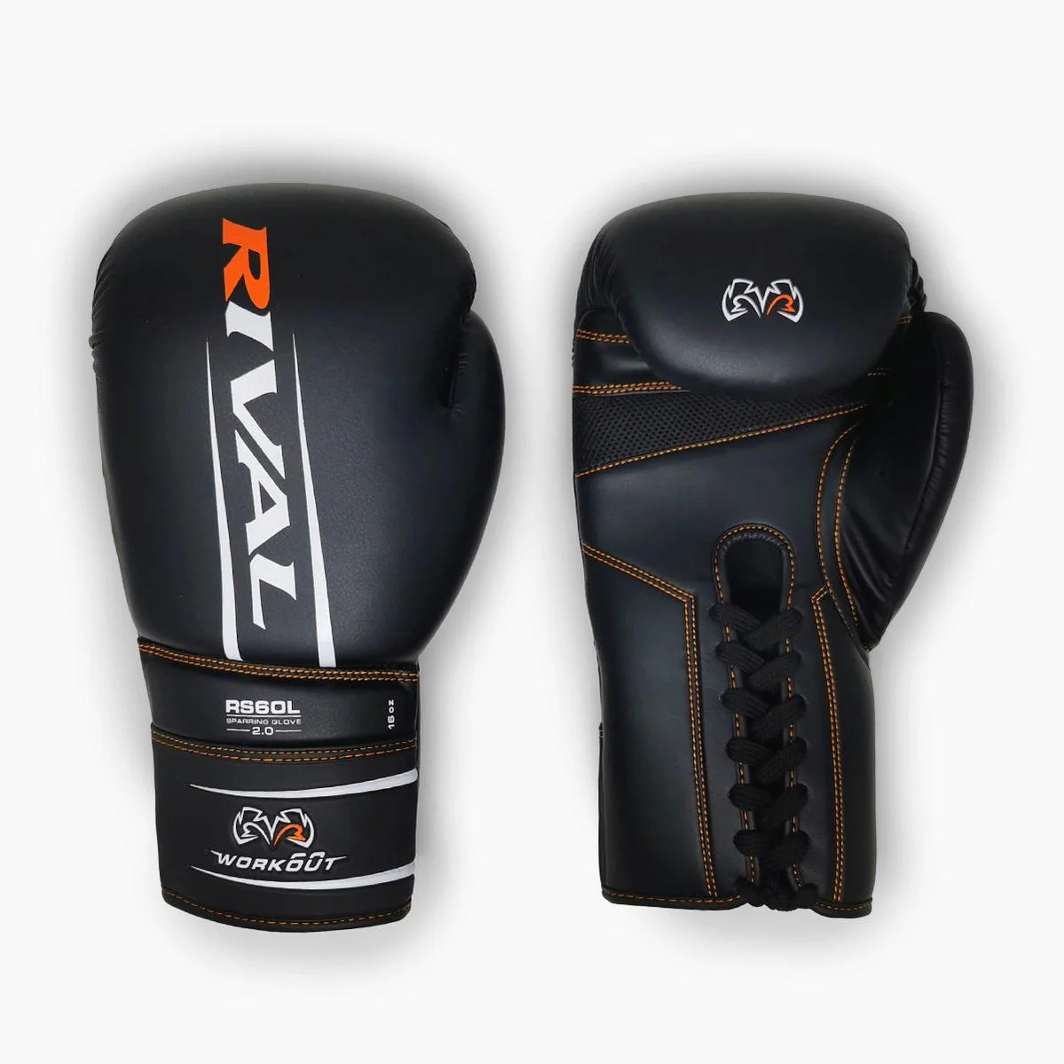 Rękawice bokserskie Rival RS60 Sparring 2.0 czarny  - Image 3