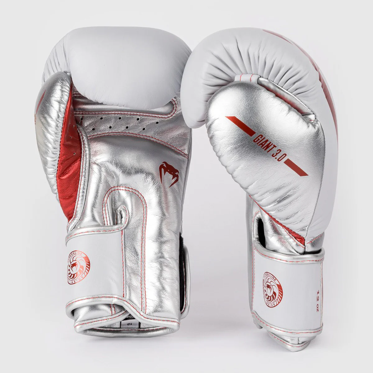 Rękawice bokserskie Venum Giant 3.0 Special Edition Czerwono-srebrny  - Image 3