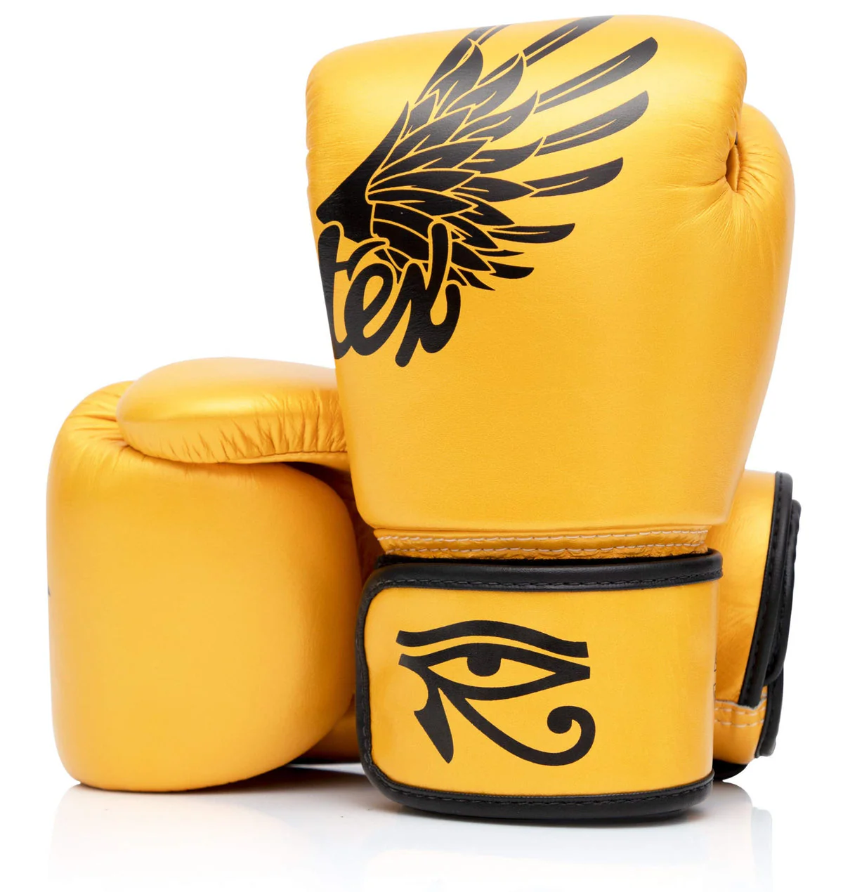 Rękawice do Muay Thai Fairtex BGV1 Falcon Złoty  - Image 2
