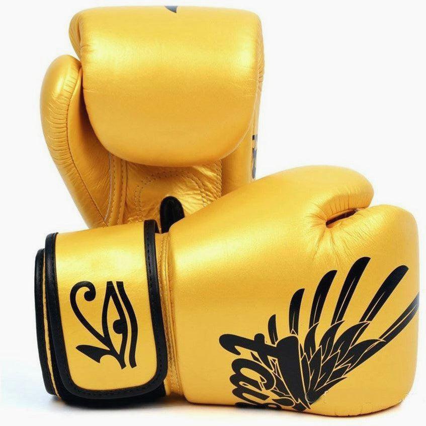 Rękawice do Muay Thai Fairtex BGV1 Falcon Złoty  - Image 6