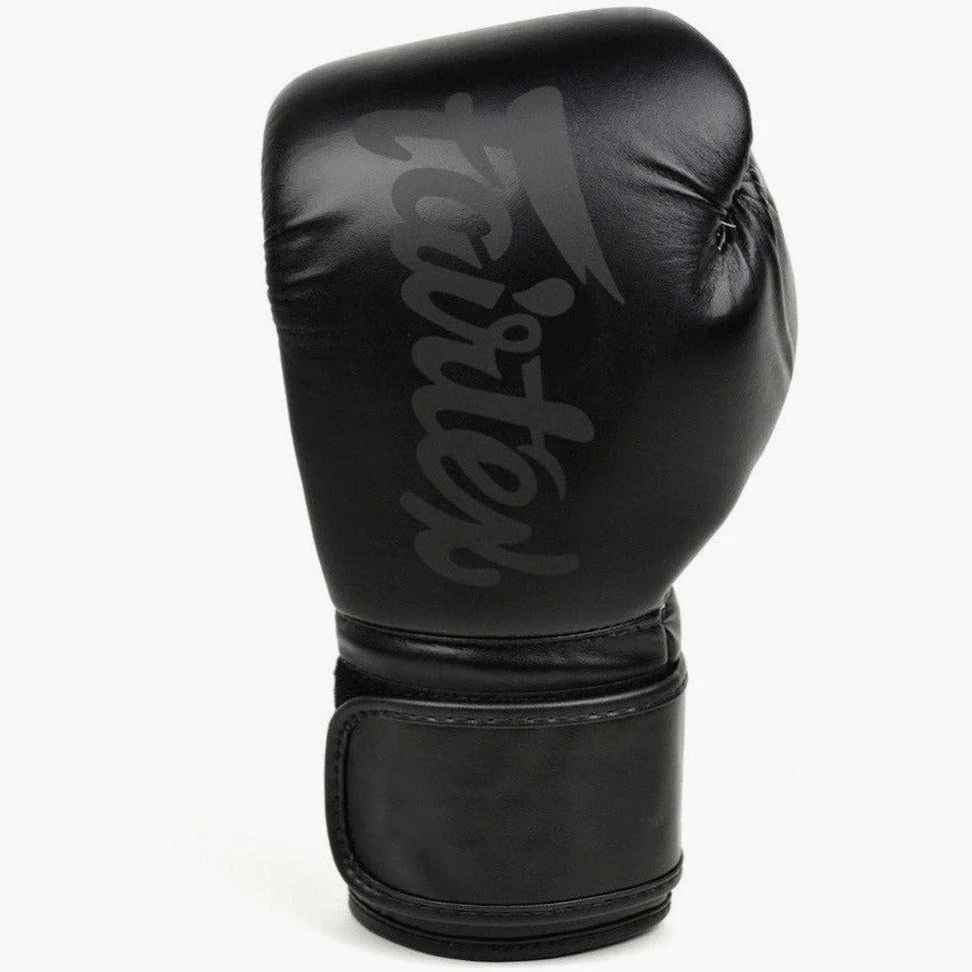 Rękawice do Muay Thai Fairtex BGV14 Czarny-czarny  - Image 3