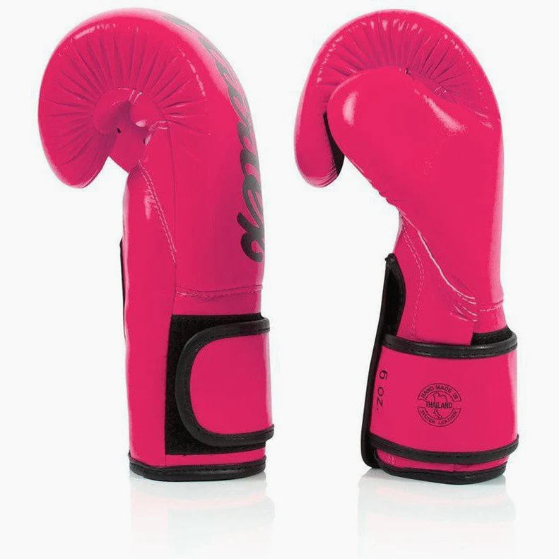 Rękawice do Muay Thai Fairtex BGV14 Różowy  - Image 3