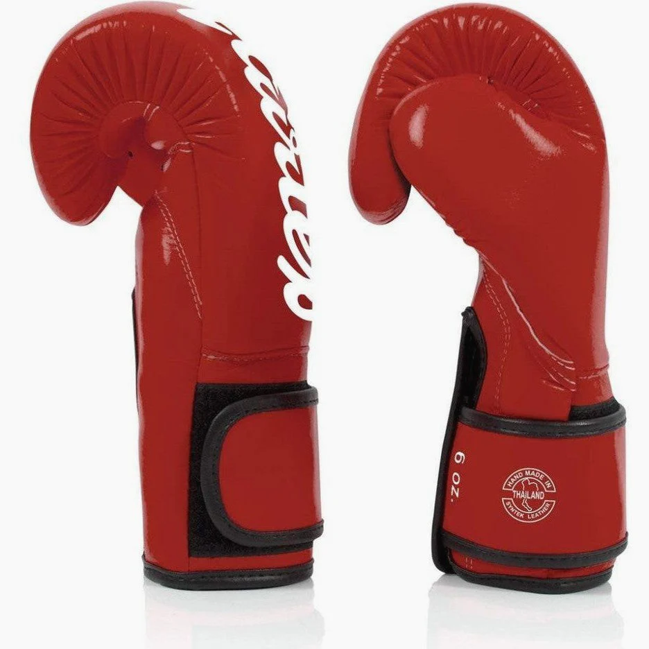 Rękawice do Muay Thai Fairtex BGV14 Czerwony  - Image 3