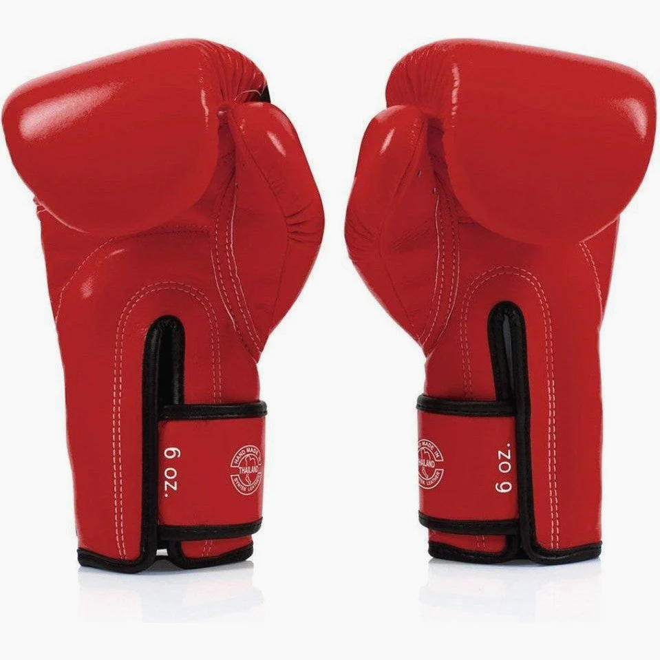 Rękawice do Muay Thai Fairtex BGV14 Czerwony  - Image 5
