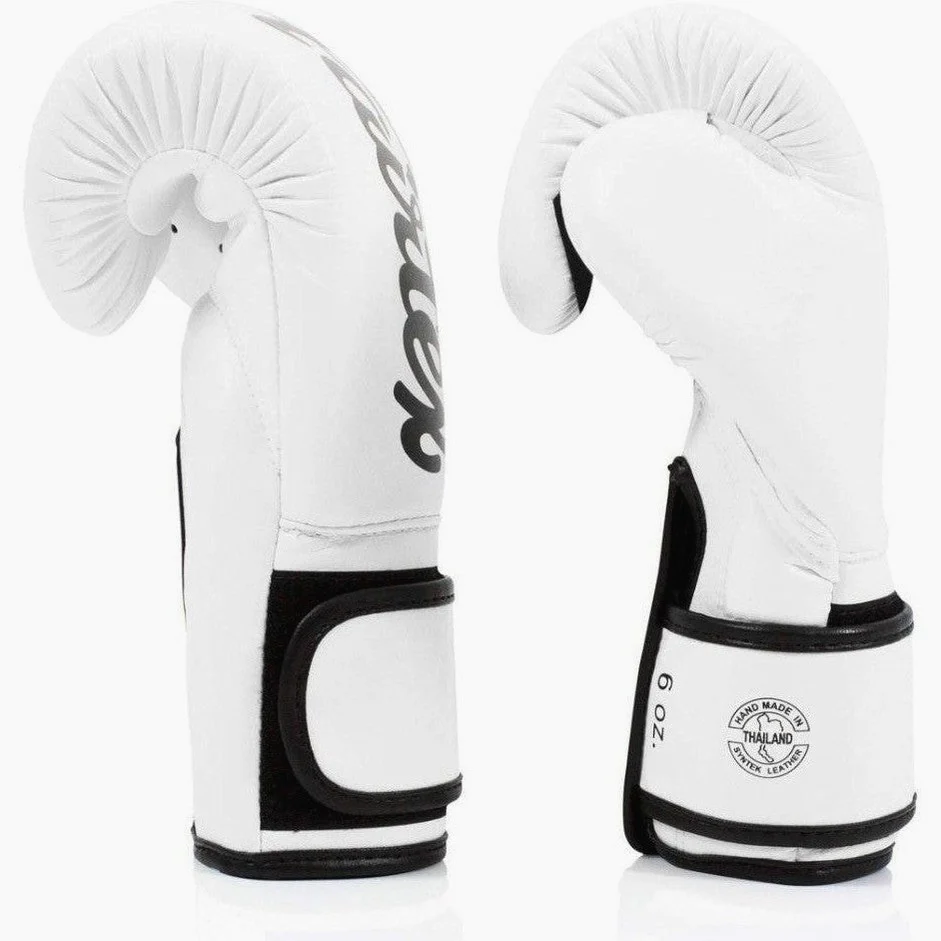 Rękawice do Muay Thai Fairtex BGV14 Biały  - Image 3