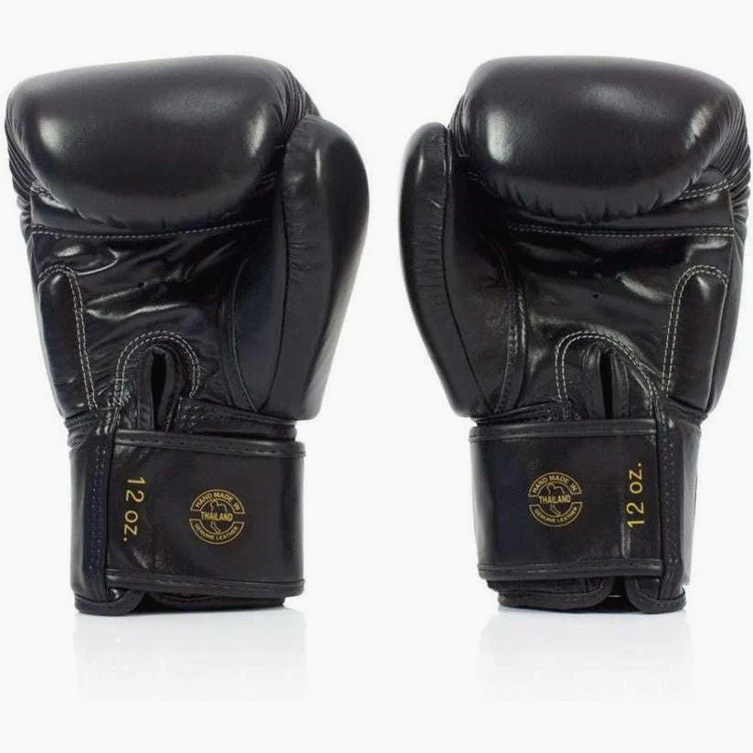Rękawice do Muay Thai Fairtex BGV19 Deluxe Czarny  - Image 4