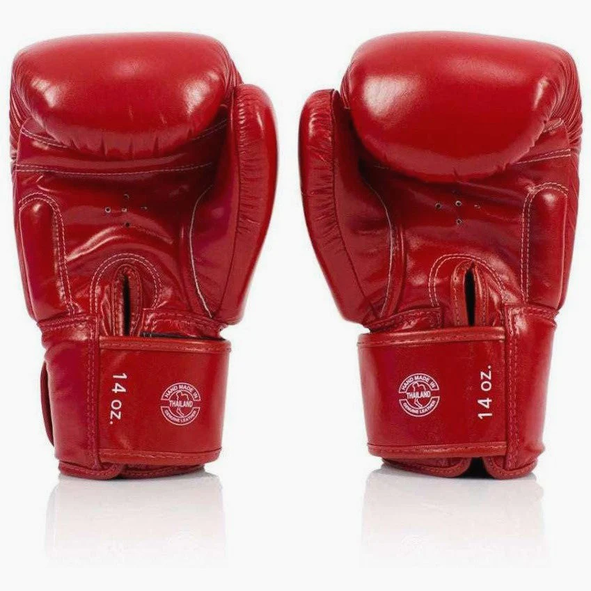 Rękawice do Muay Thai Fairtex BGV19 Deluxe Czerwony  - Image 4