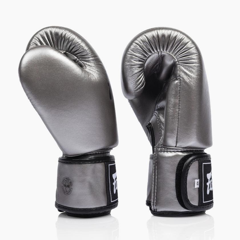 Rękawice do Muay Thai Fairtex BGV1C-Plus Gun Metallic  - Image 4