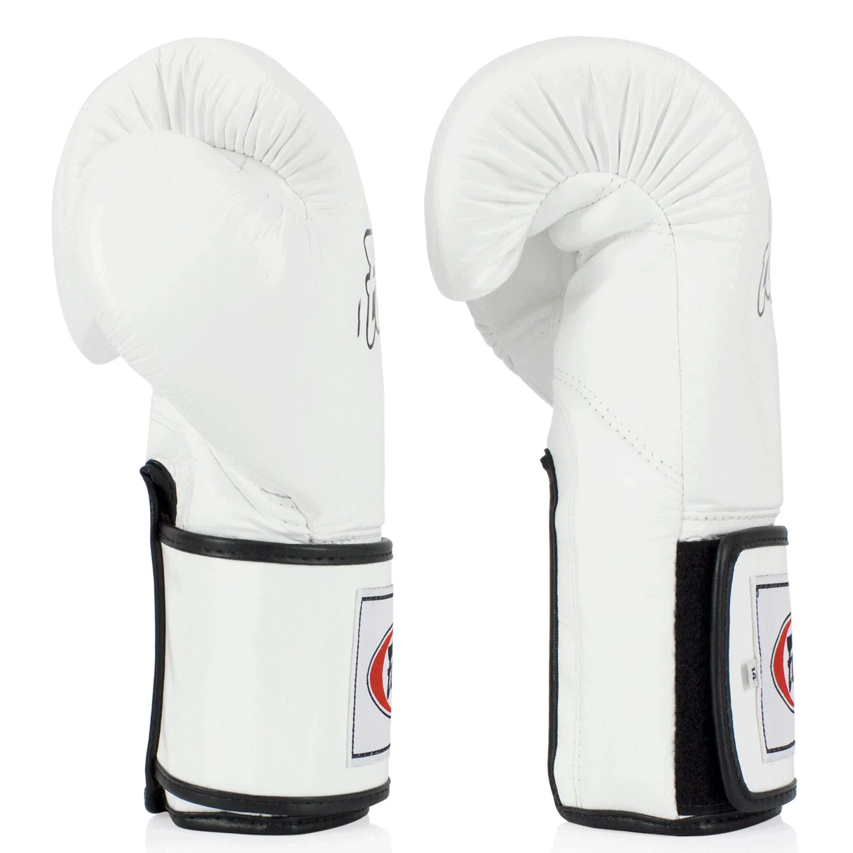 Rękawice do Muay Thai Fairtex BGV5 Super Sparring Biały  - Image 3