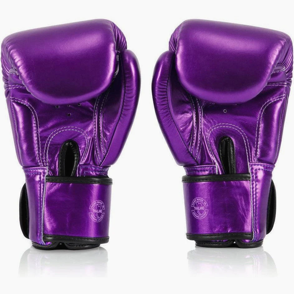 Rękawice do Muay Thai Fairtex Metaliczny BGV22 Fioletowy  - Image 4