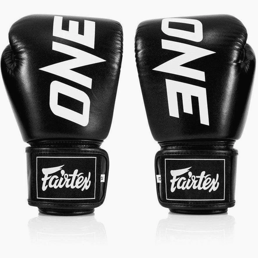 Rękawice do Muay Thai Fairtex ONE Czarny  - Image 2