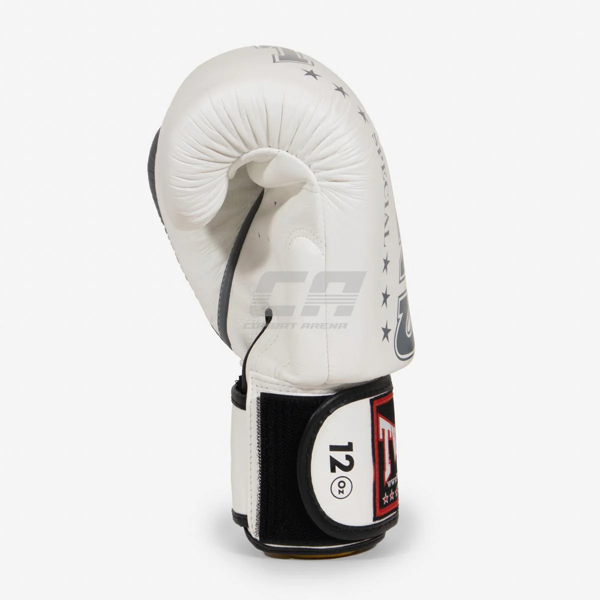 Rękawice do Muay Thai Twins Special BGVL 8 Biało-szary  - Image 2