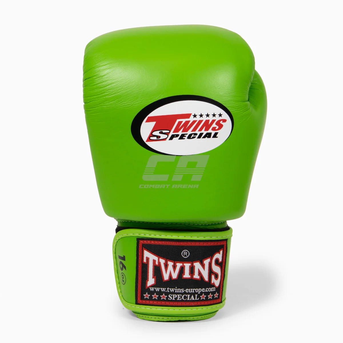 Rękawice do Muay Thai Twins Special BGVL3 Lime  - Image 6