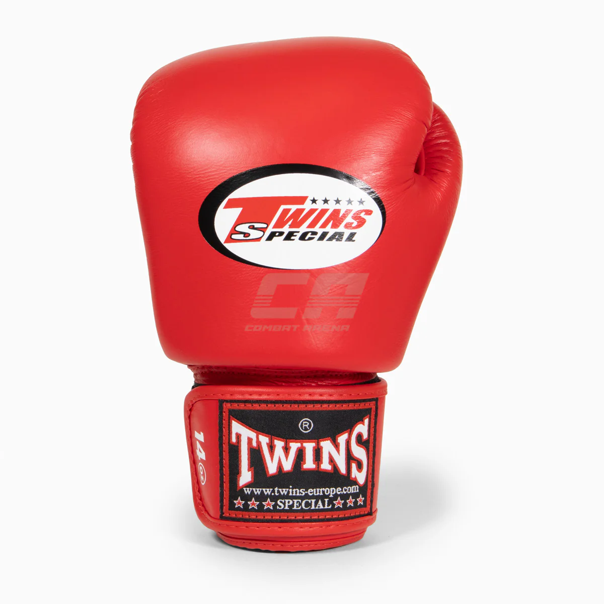 Rękawice do Muay Thai Twins Special BGVL3 Czerwony  - Image 3