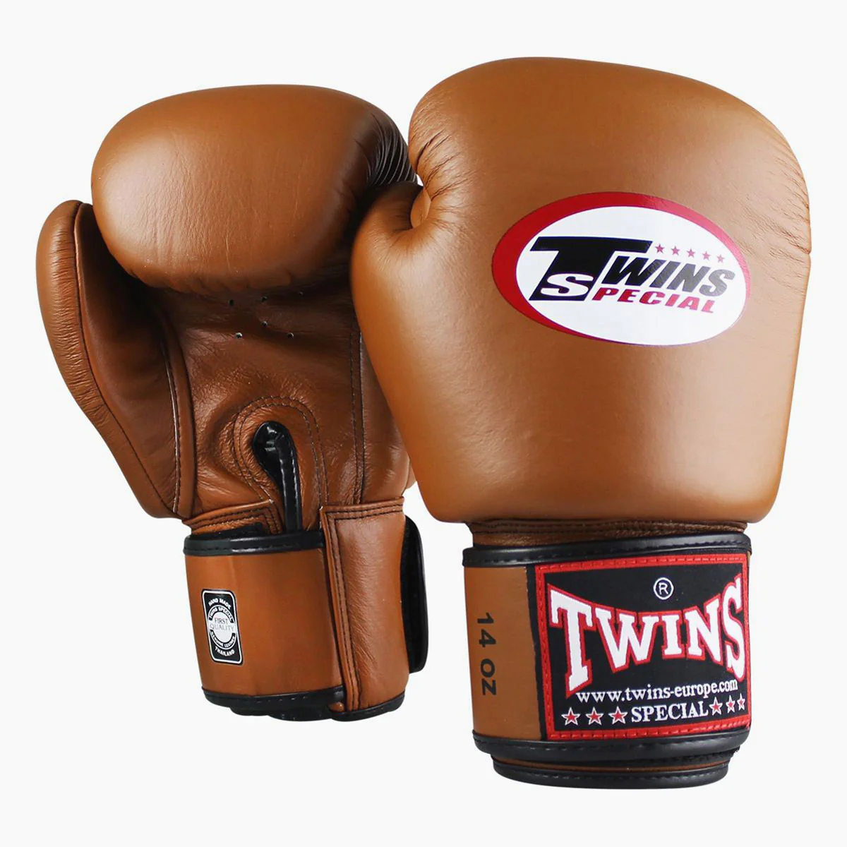 Rękawice do Muay Thai Twins Special BGVL3 Retro Brązowy  - Image 2