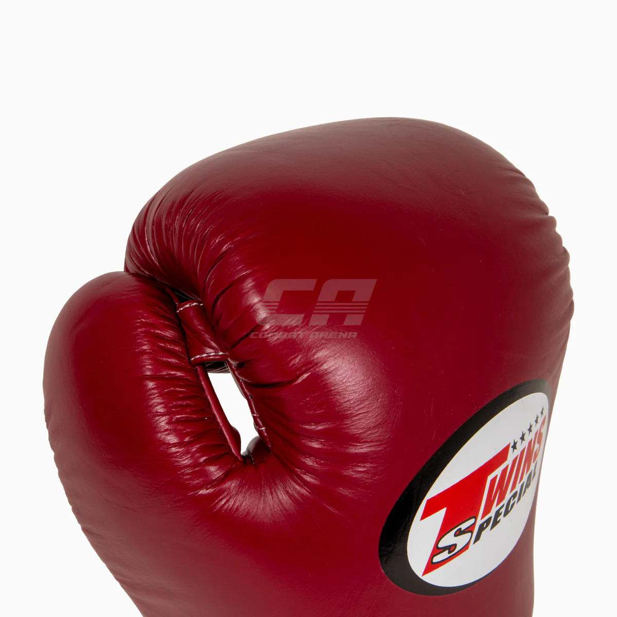 Rękawice do Muay Thai Twins Special BGVL3 Czerwone Wino  - Image 7