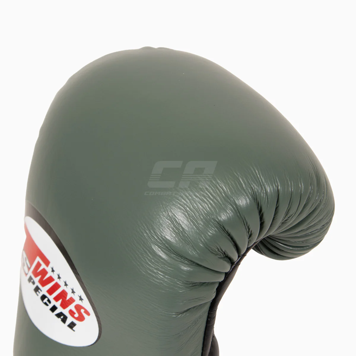 Rękawice do Muay Thai Twins Special BGVL4 Czarny-zielony-biały  - Image 6