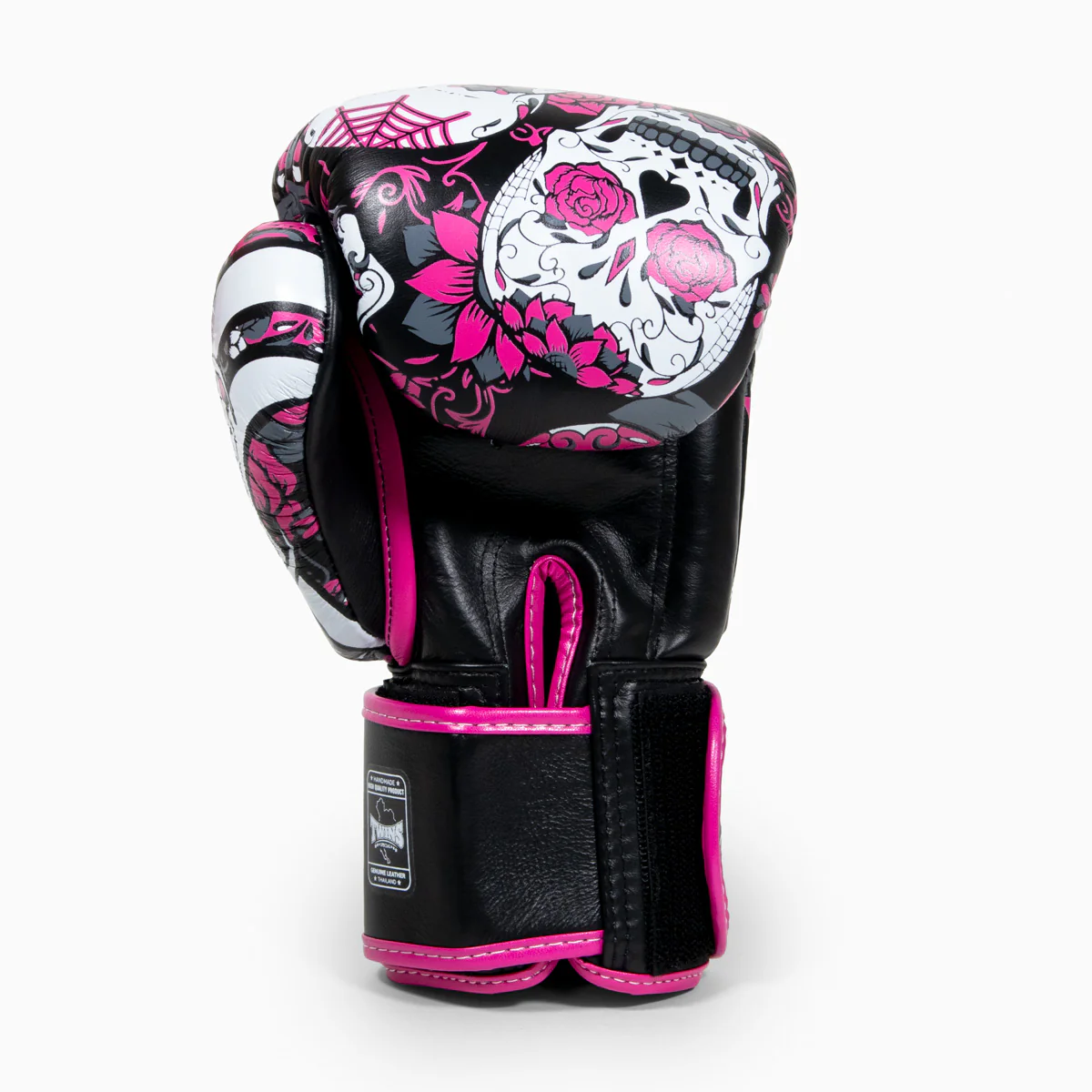 Rękawice do Muay Thai Twins Special FBGVL 3 Skull Róża  - Image 4