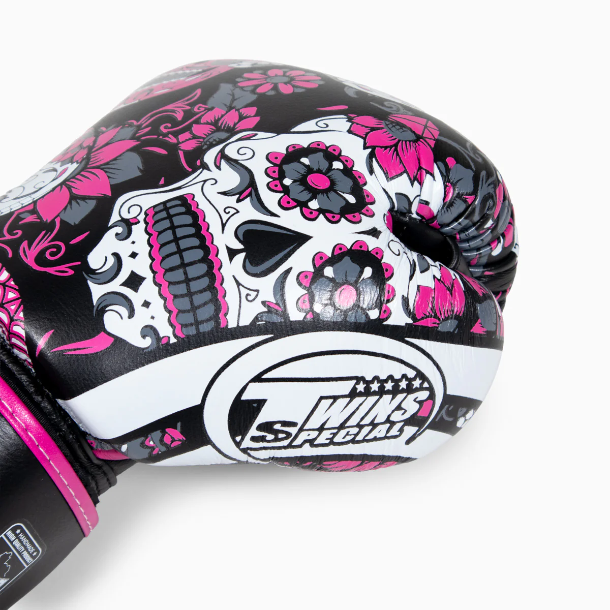 Rękawice do Muay Thai Twins Special FBGVL 3 Skull Róża  - Image 8