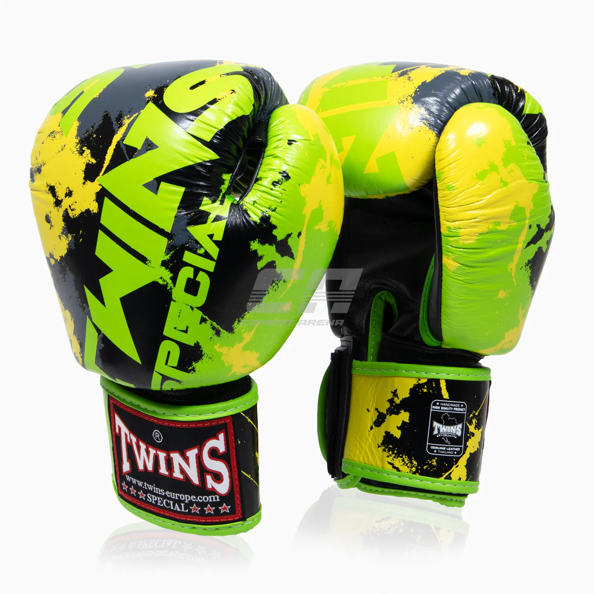Rękawice do Muay Thai Twins Special FBGVL3 Candy Zielony  - Image 2