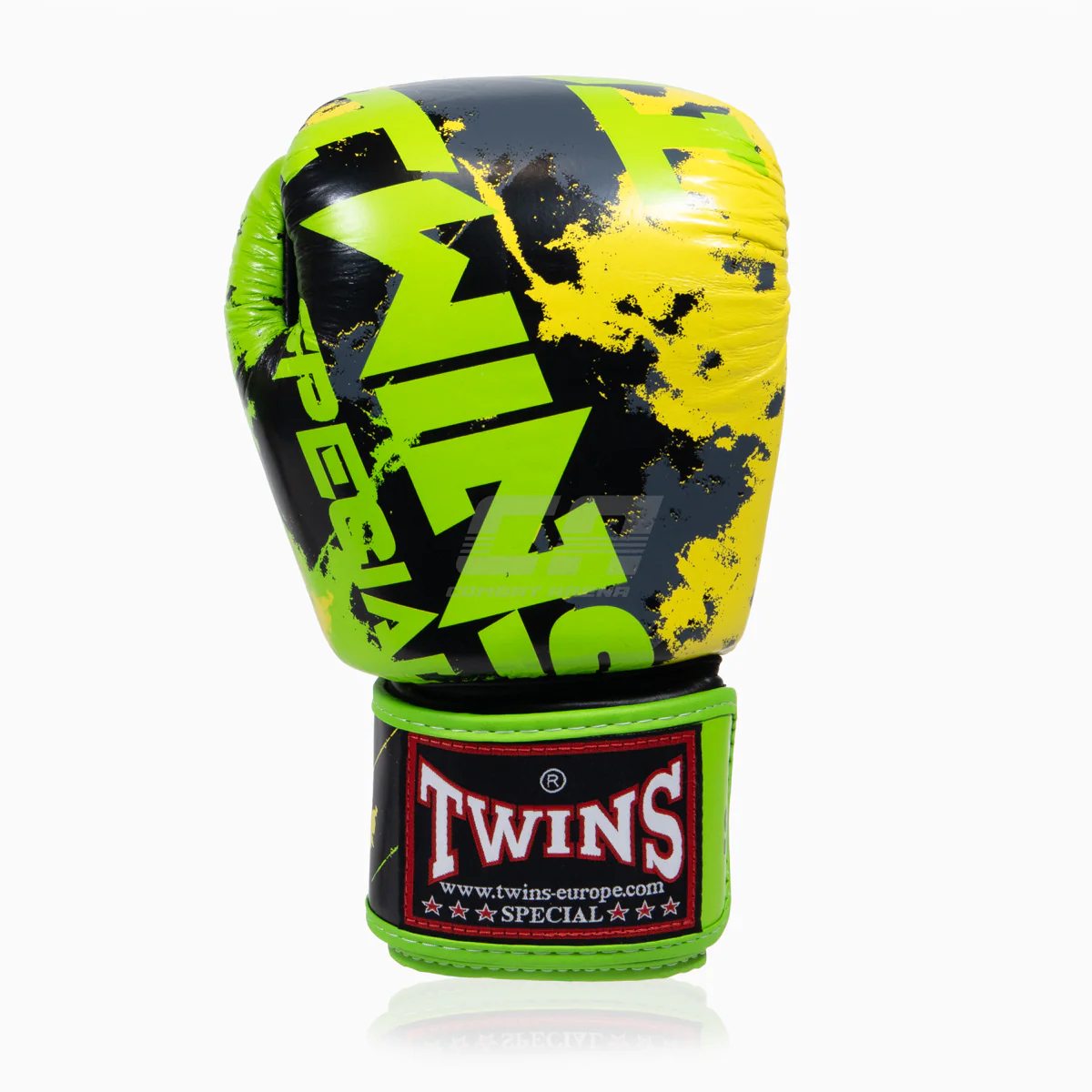 Rękawice do Muay Thai Twins Special FBGVL3 Candy Zielony  - Image 3