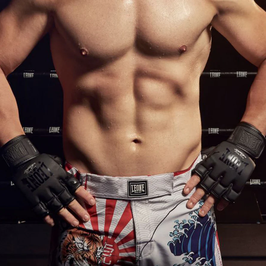 Rękawice MMA Leone Black Edition GP105 4 oz  - Image 8