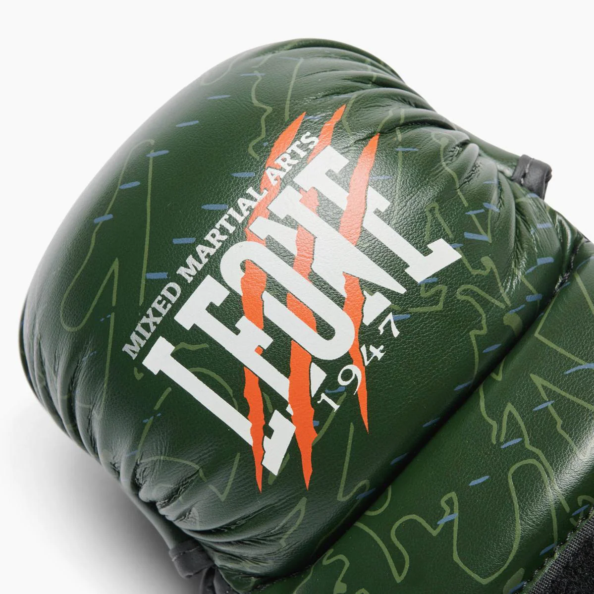Rękawice MMA Leone Primal Instinct Trening GP116 z zielonym kciukiem  - Image 5