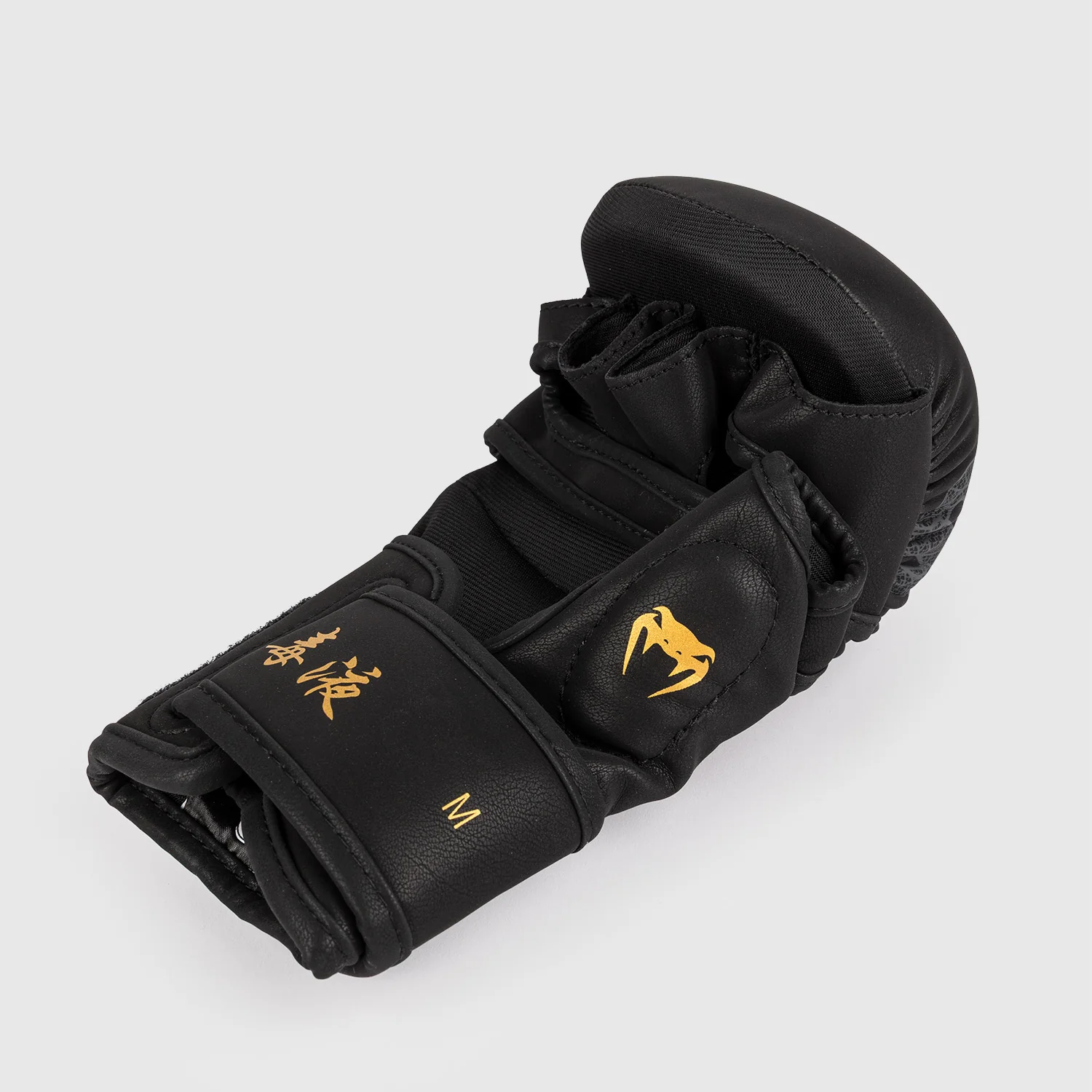 Rękawice MMA 7 Oz Venum Serpenti Czarny sparing  - Image 4