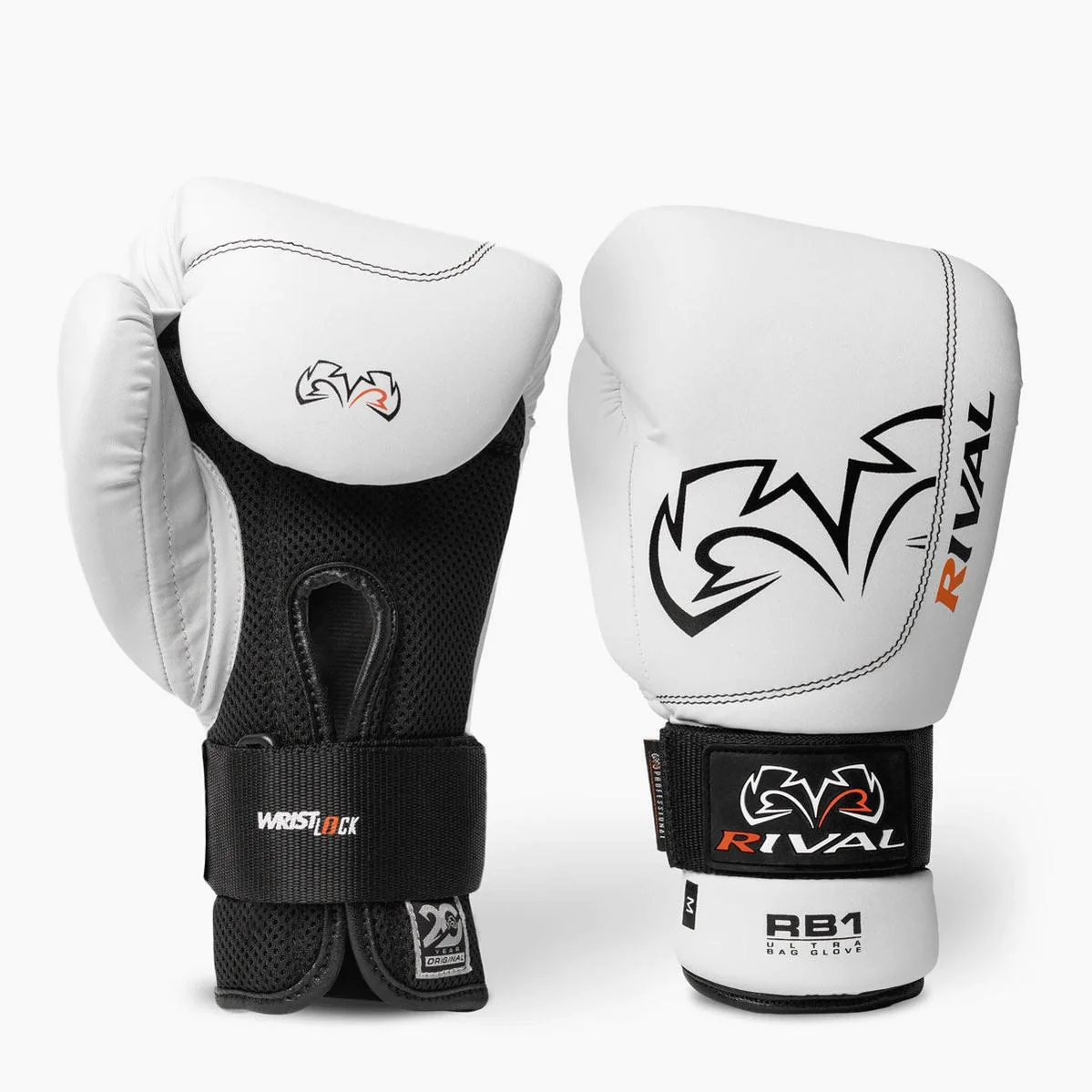 Rękawice treningowe Rival RB1 Ultra 20th Anniversary Biały  - Image 2
