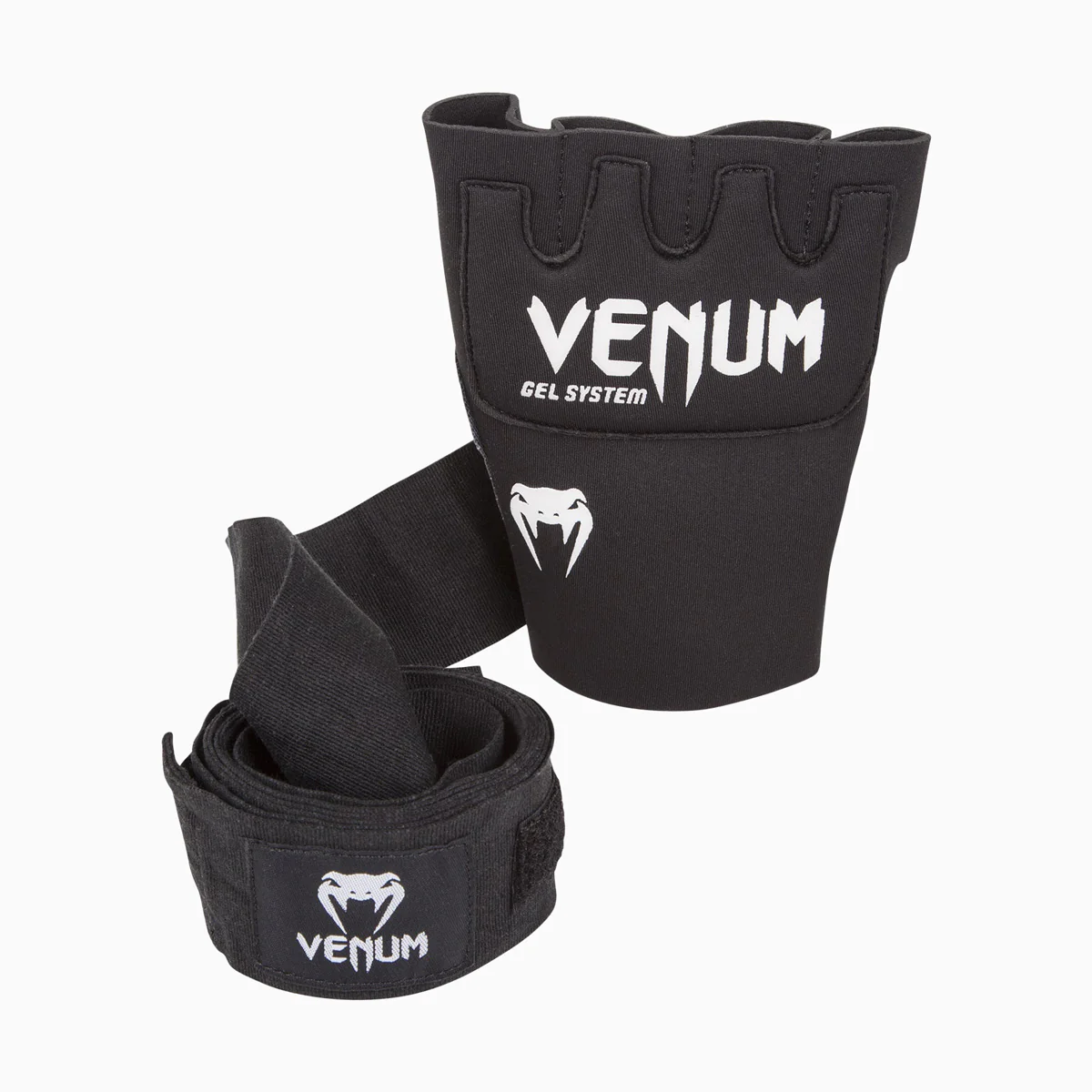 Rękawiczki Wewnętrzne w Żelu Venum Kontact Quick Wraps czarny  - Image 3