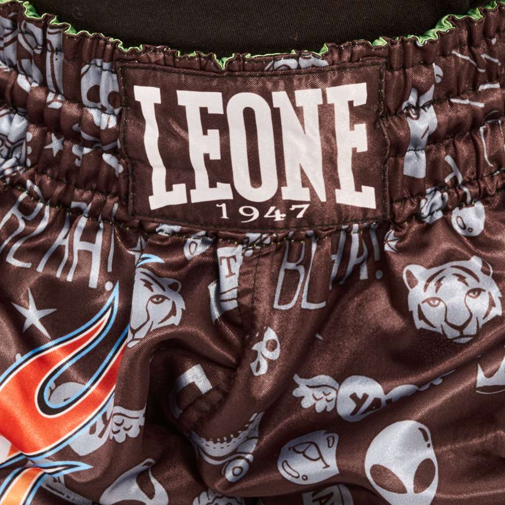 Spodenki Dziecko kick-thai Leone Flames ABJ20  - Image 3