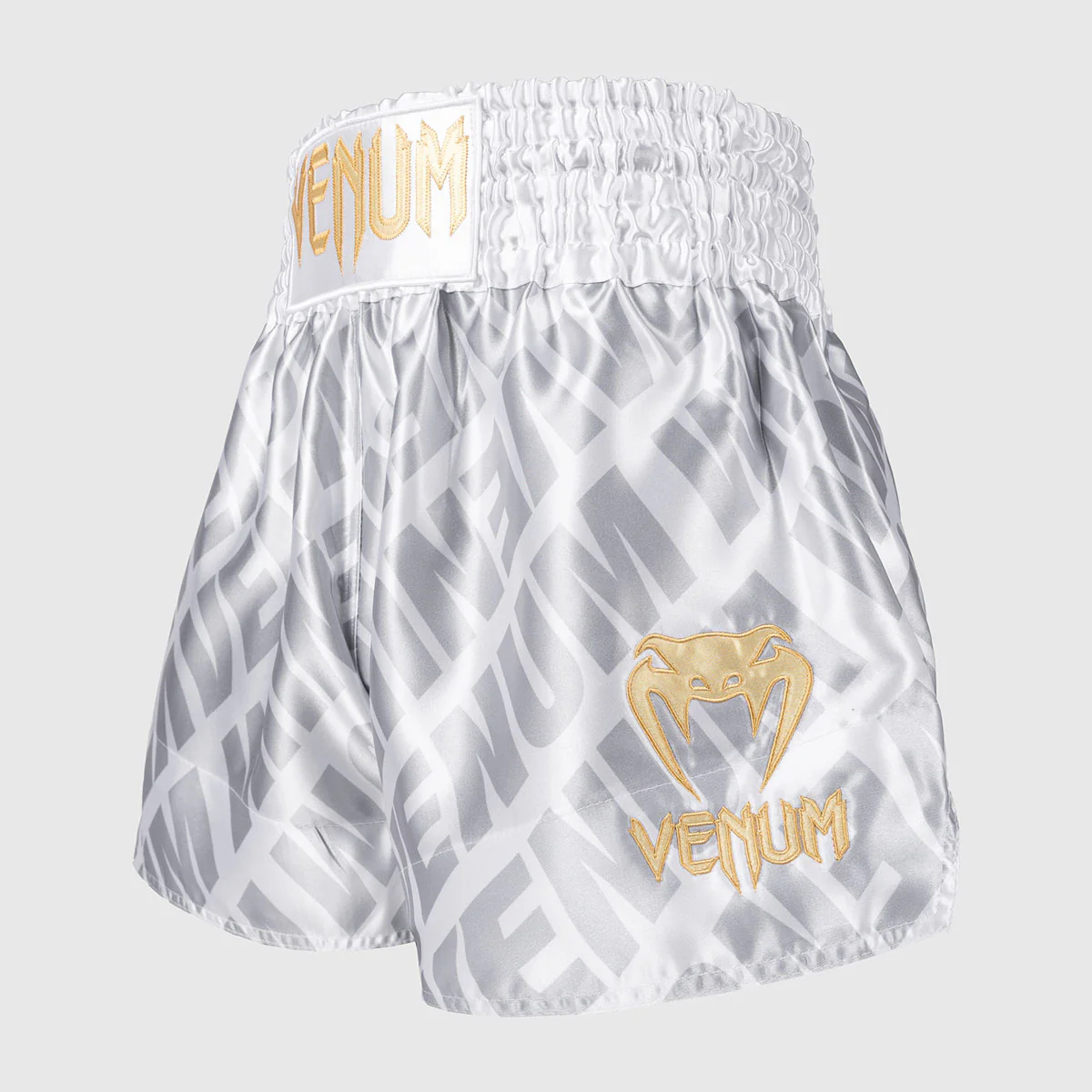 Spodenki kick-thai Venum Contender XT Biało-srebrne  - Image 2