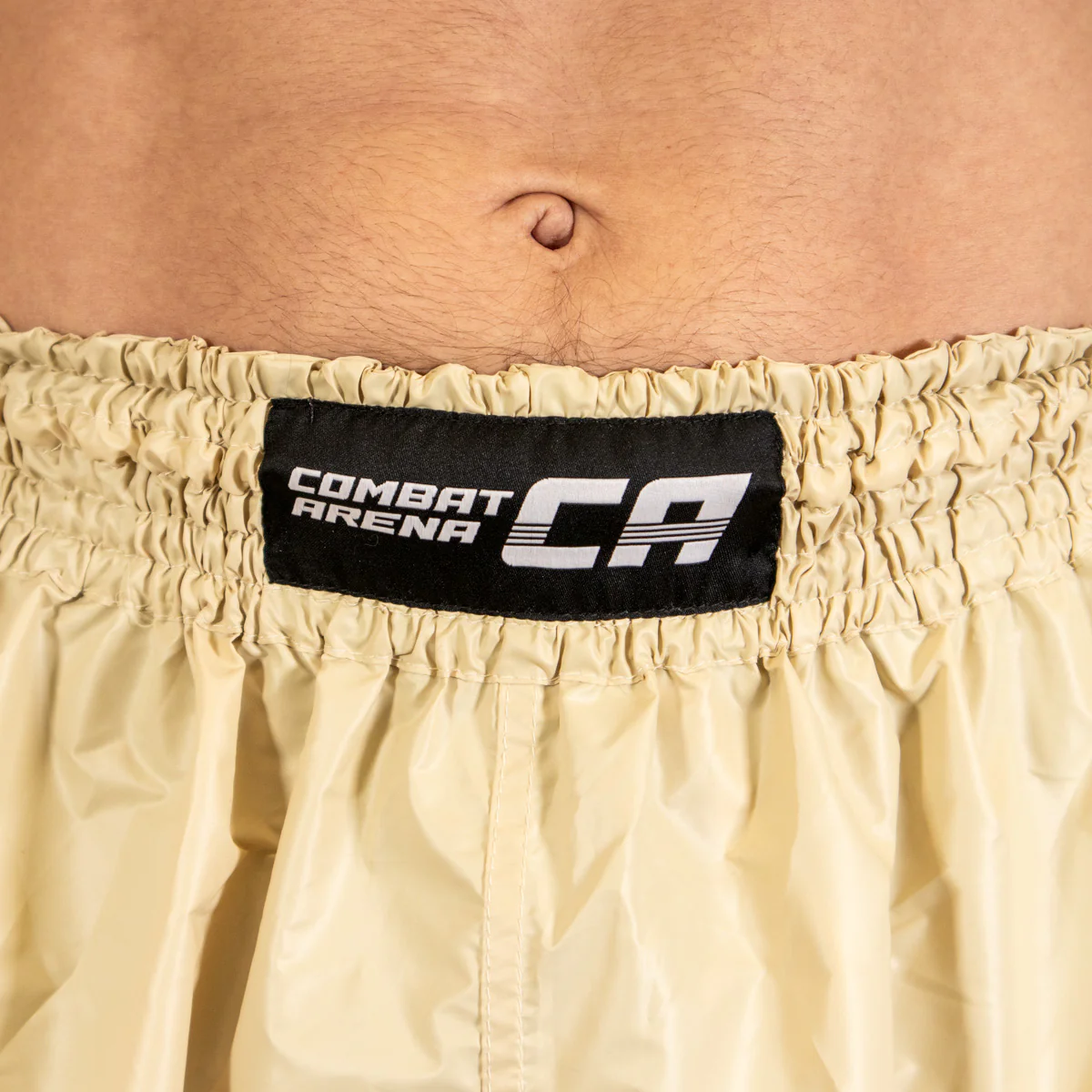 Szorty kick-thai Combat Arena Light Tech Kremowa biel  - Image 11
