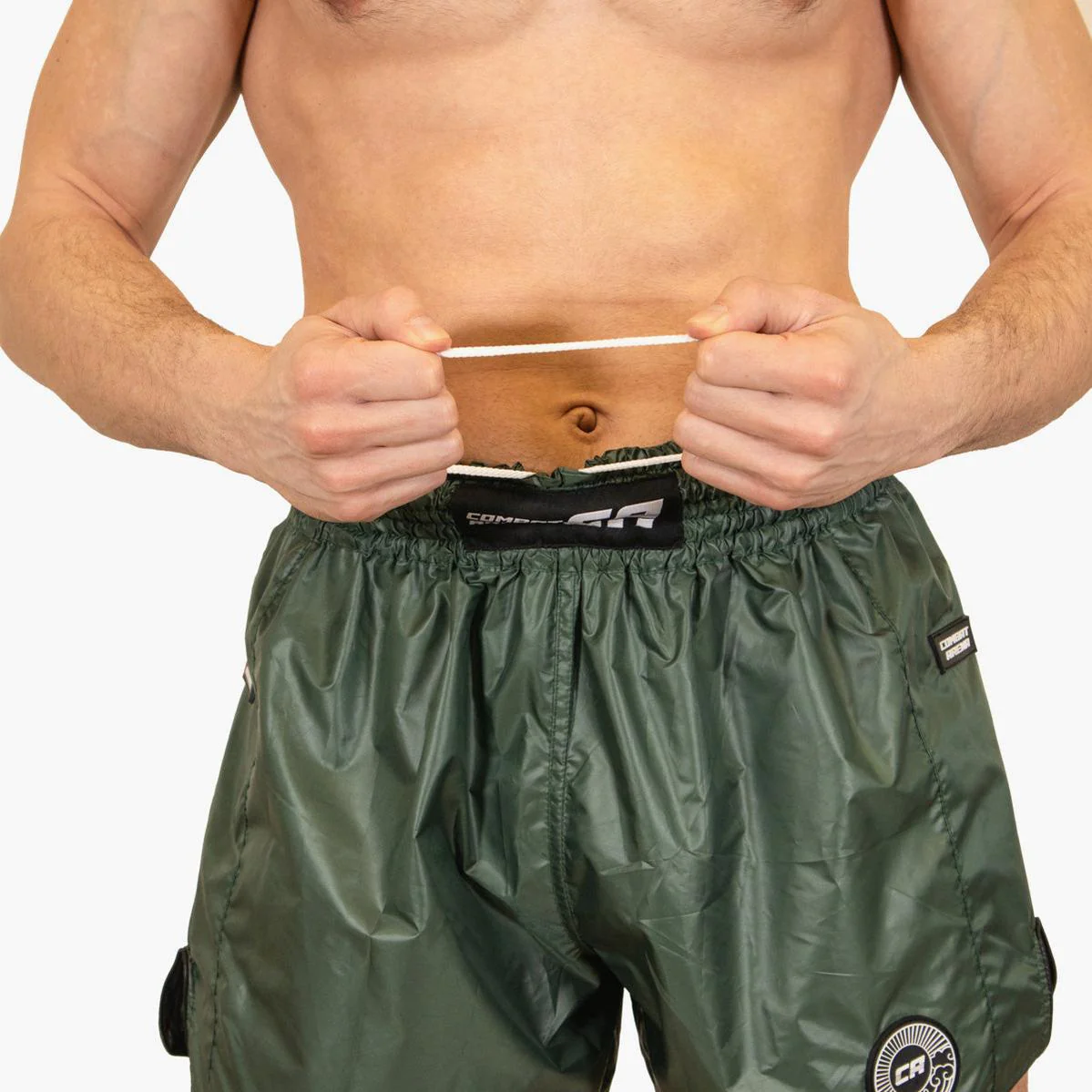 Spodenki kick-tajskie Combat Arena Light Tech Zielone  - Image 9