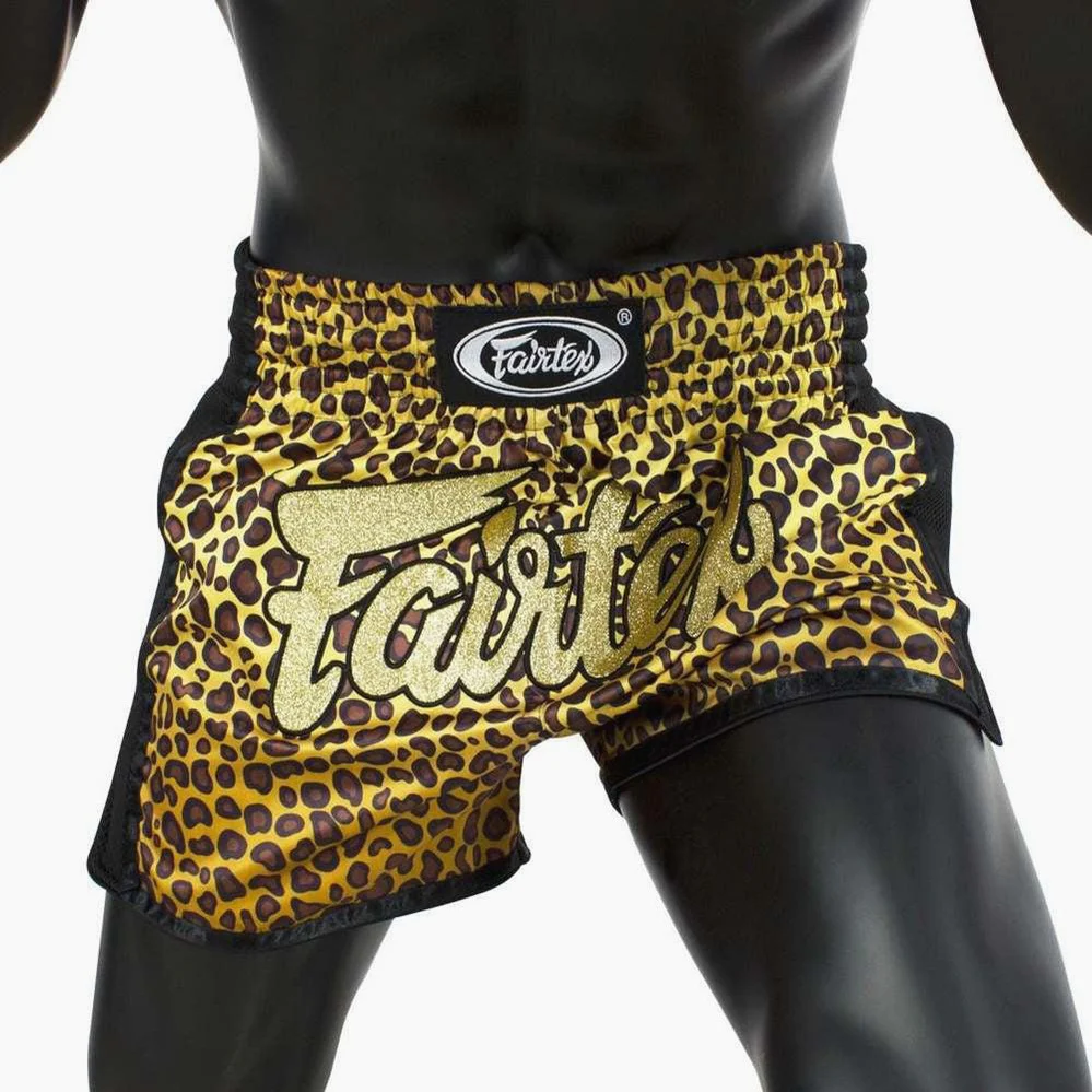 Szorty kick-tajskie Fairtex BS1709 Leopard  - Image 2