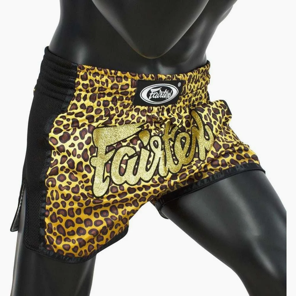 Szorty kick-tajskie Fairtex BS1709 Leopard  - Image 3