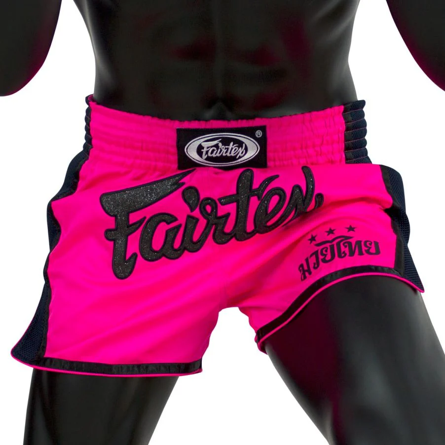 Spodenki kick-thai Fairtex BS1714 Różowe  - Image 3