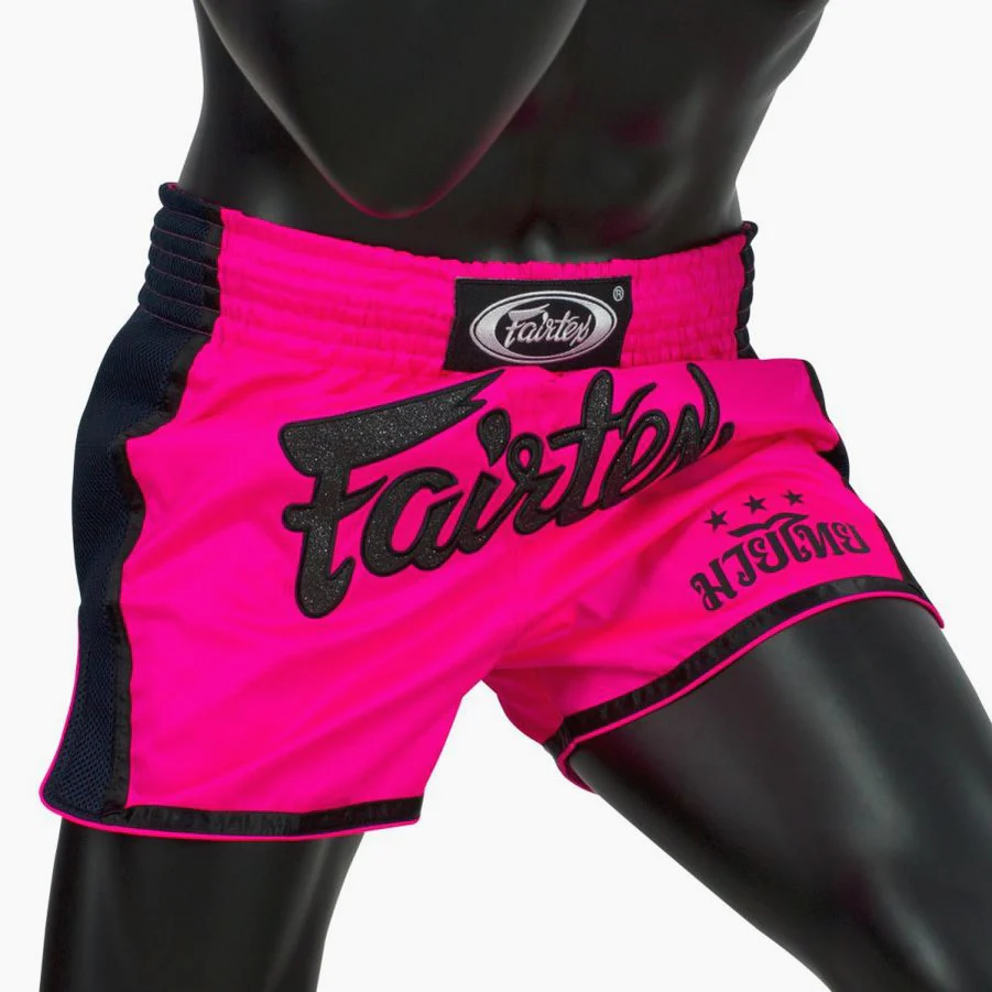 Spodenki kick-thai Fairtex BS1714 Różowe  - Image 4