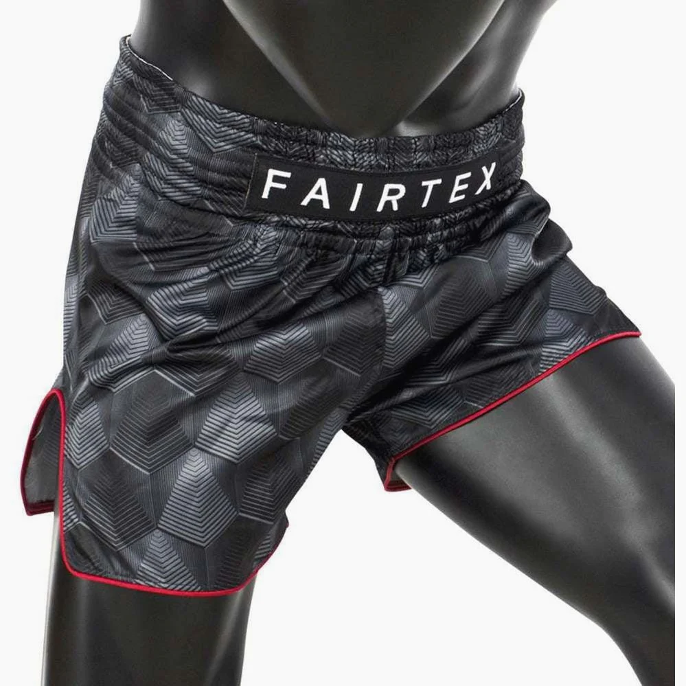 Szorty kick-thai Fairtex BS1901 Stealth Czarny  - Image 3