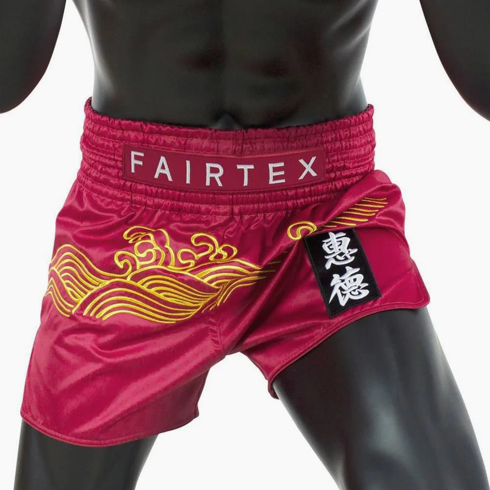 Spodenki kick-thai Fairtex BS1910 Złota Rzeka  - Image 2