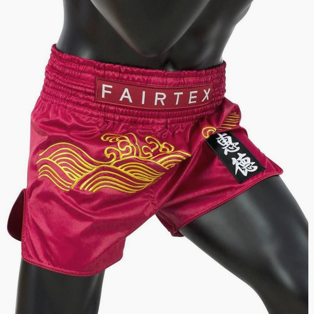 Spodenki kick-thai Fairtex BS1910 Złota Rzeka  - Image 3