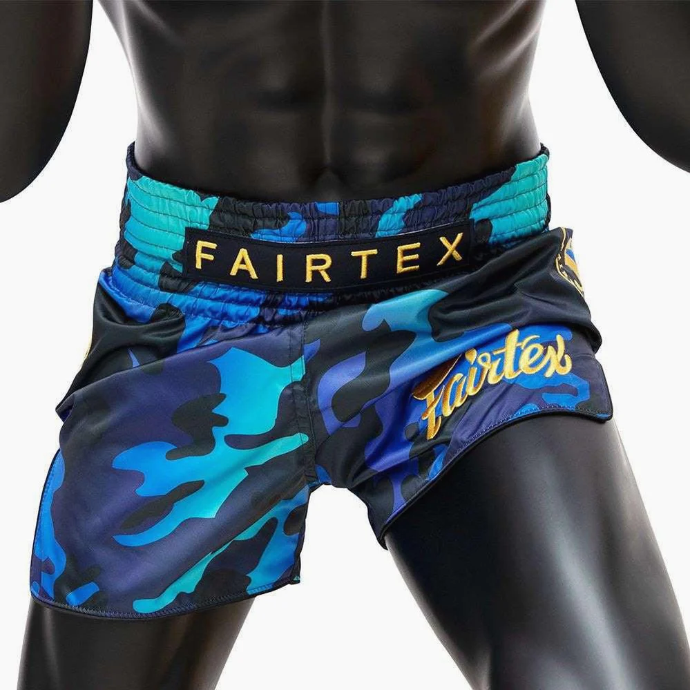 Szorty kick-thai Fairtex BS1916 Złoty Jubileuszowy Połysk  - Image 4
