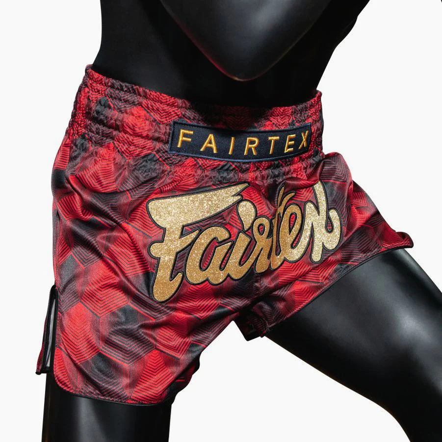 Spodenki kick-thai Fairtex BS1919 Fire Prism  - Image 3