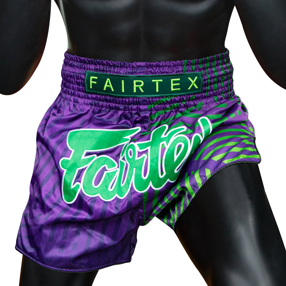 Spodenki Kick-Thai Fairtex BS1922 Racer Fioletowy  - Image 4