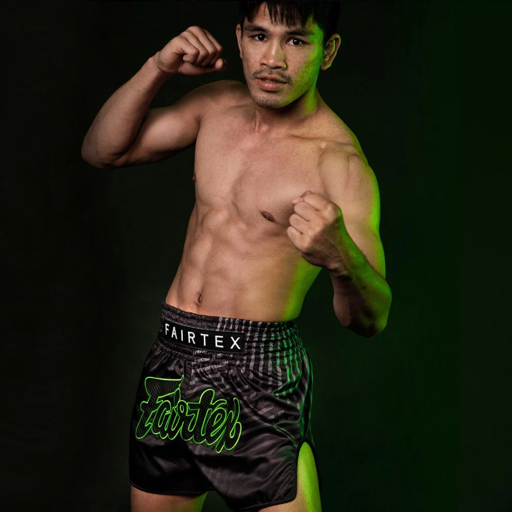 Szorty Kick-Thai Fairtex BS1924 Racer Czarny  - Image 3